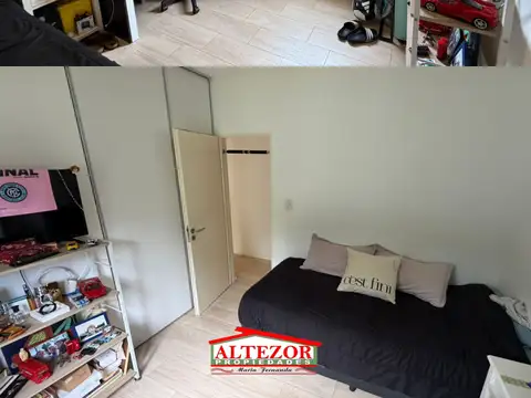 Departamento 3 ambientes con 1 baño