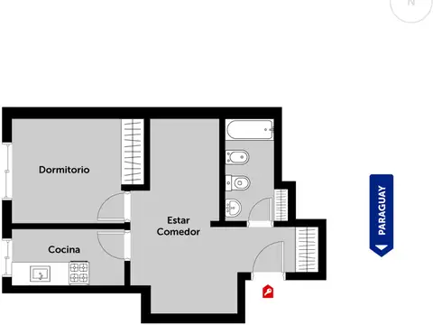 Departamento en Alquiler al Oeste