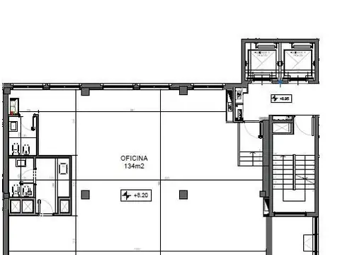Oficina en Venta con 2 cocheras