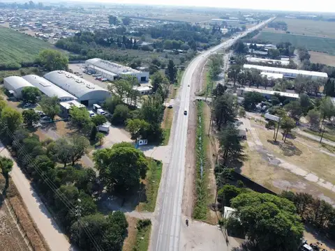 Ruta 21 y calle Piedra Buena