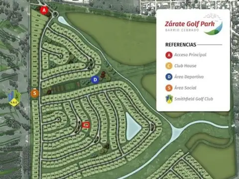 LOTES EN VENTA ZARATE GOLF CLUB 100
