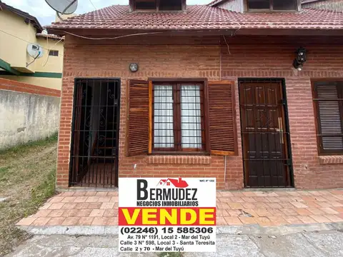 Venta Dúplex 3 Amb Calle 65 Entre 2 Y 3 Mar Del Tuyu