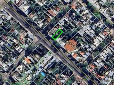 Terreno en Venta 10  mts Frente