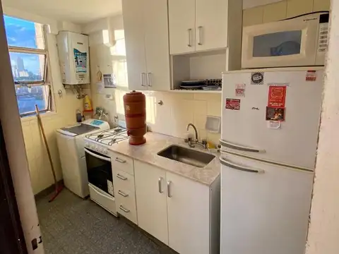 Departamento 2 ambientes con 1 baño