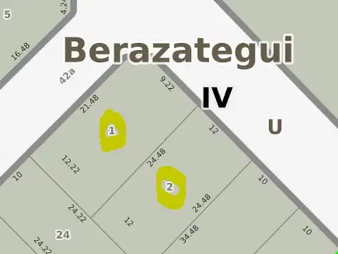 Terreno en Venta de 588,0 m2