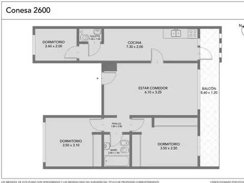 Conesa al 2600 , Piso No definido