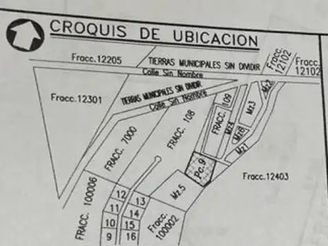 Terreno en Venta 38  mts Fondo