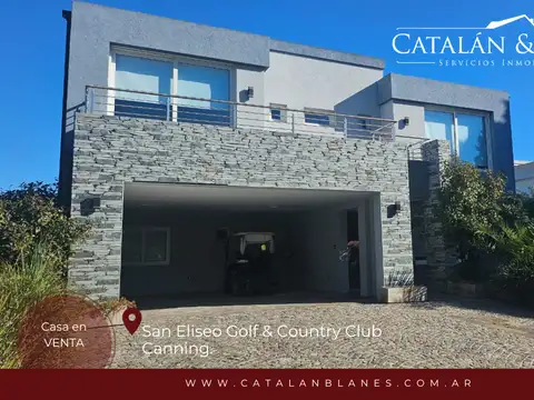 San Eliseo Golf - Casa Moderna En Venta.