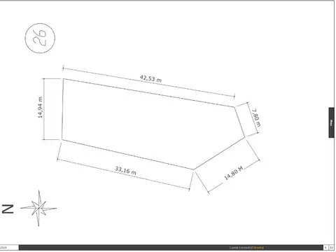 Lote en Cuesta Colorada