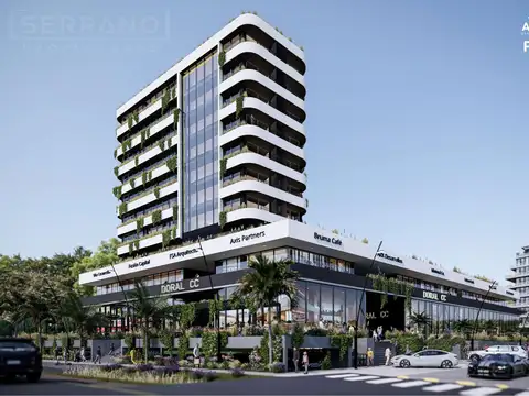 Venta en pozo oficina de 58.2 m2, U3 Doral Centro Comercial, Avda Italia, Villanueva