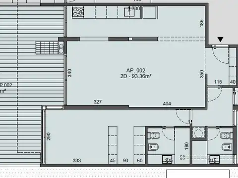 Apartamento de 2 dormitorios, con 2 patios, en Malvín. Entrega: fines 2027