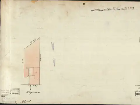 Terreno en Venta 8,66  mts Frente