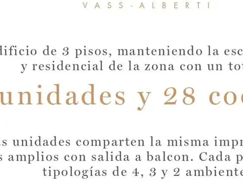 Departamento en Venta en San Isidro Vias / Rolon, USD 172.000