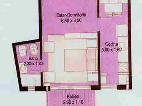 Departamento en Venta en Caballito, USD 78.800