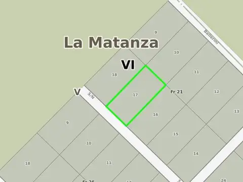 Terreno en Venta en Virrey Del Pino, USD 25.200