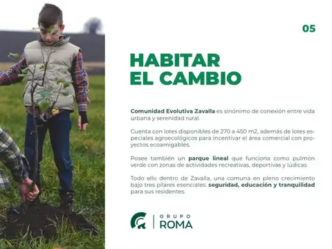 Terreno en Venta en Zavalla, USD 15.000