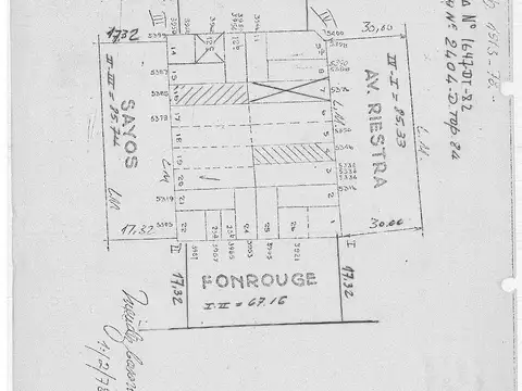 Terreno en Venta 8,66  mts Frente