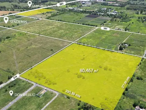 4 Fracciónes a sólo 15 minutos de La Plata y City Bell