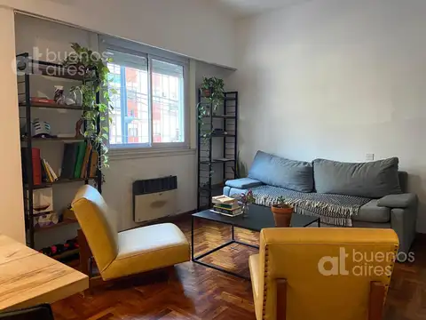 Dos ambientes con balcón en alquiler temporal Villa Crespo