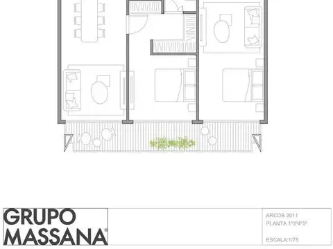 Departamento en Venta Apto profesional