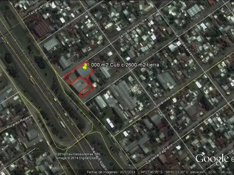 Galpon en Alquiler 23  mts Frente