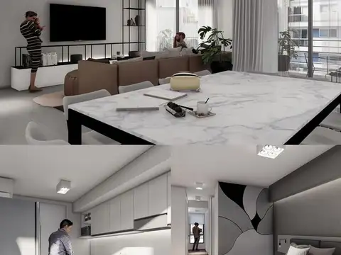 Departamento 4 ambientes con 2 baños