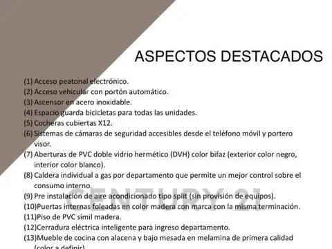 Departamento en Venta 2025 años