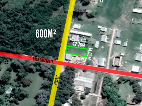 Terreno en venta - 600mts2 - Carmen De Areco