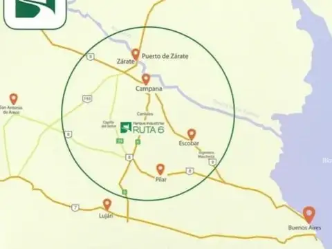 Parque Industrial Ruta 6 KM 180 Cardales -- 100