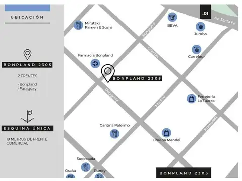 Departamento Monoambiente con 1 baño