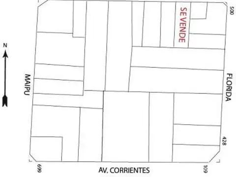 Lavalle  al 600 y Florida