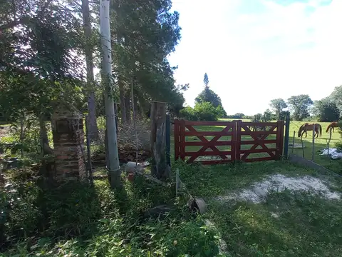 TERRENO EN ESQUINA CON MEJORAS - FINANCIACION CON ENTREGA DEL 30%