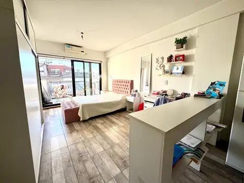 Departamento Monoambiente con 1 baño