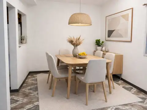 Casa 3 ambientes con 1 baño