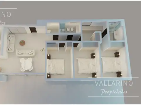 Departamento en Venta de 4 ambientes