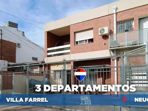 Venta 3 Departamentos Villa Farrell Neuquén