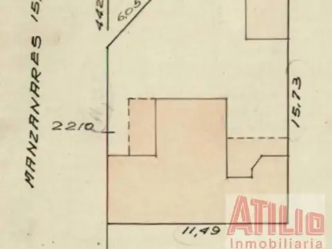 Terreno en Venta de 171,0 m2