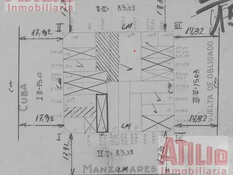 Terreno en Venta 15  mts Fondo