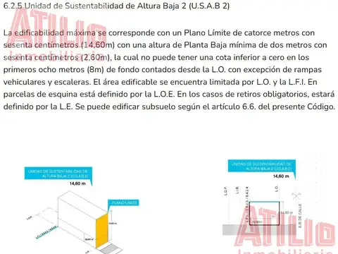 terreno Venta lomas de Nuñez belgrano usab2 4 pisos lote esquina