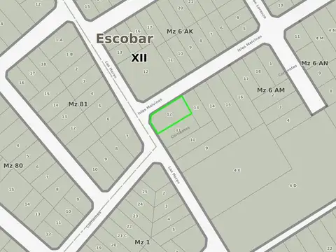 Las Heras esquina Corrientes, Lote 12