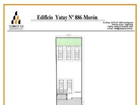 Departamento 2 ambientes con 1 baño