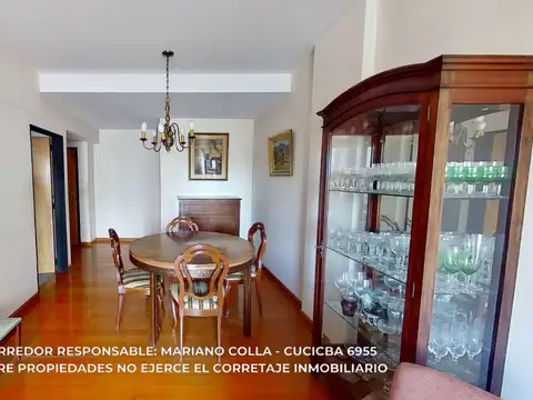 Departamento 4 ambientes con 3 baños