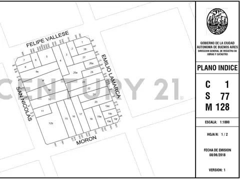 Terreno en Venta 8,66  mts Frente