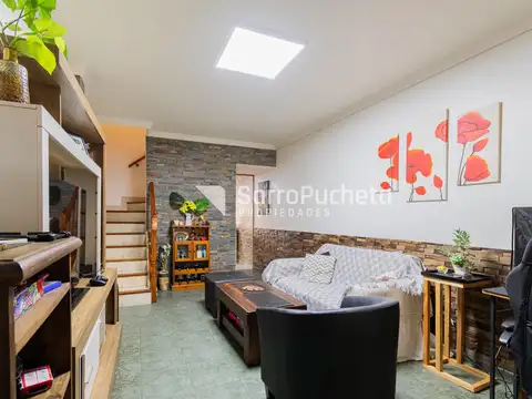 Depto Tipo Casa 3 ambientes con 1 baño