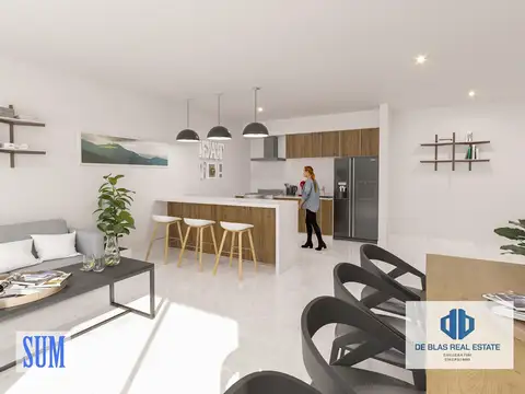 Departamento en Venta de 2 ambientes