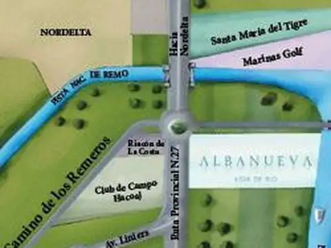 Terreno en Venta en Albanueva, USD 740.000