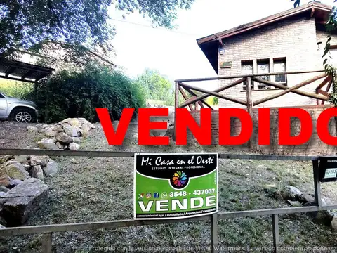 VENDIDO  2 viviendas - Villa Giardino - Sierras de Córdoba