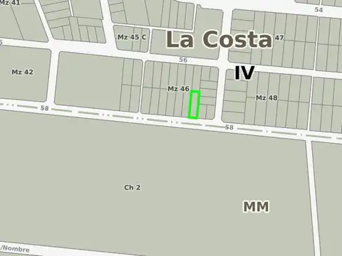 Terreno en venta - 750mts2 - Costa Chica