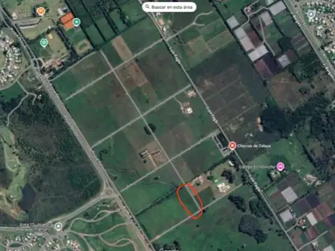 Terreno en Venta 168  mts Fondo