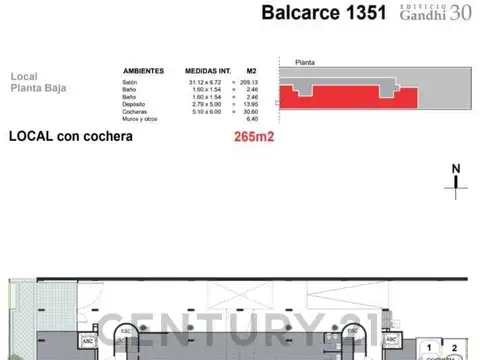 Balcarce 1300, Piso 0